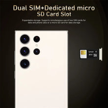 New S24 Ultra Original Smartphone 7.3HD 5G Snapdragon 8 Gen 3 Cellphones 7800mAh Mobile Phones Face Unlocked Cell Phone Android
