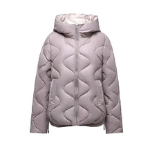 Winter Women Outerwear Hooded Cotton Parkas