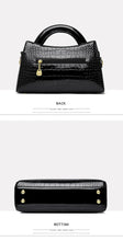 KAIDIFEINIROO Kangaroo Brand Alligator Pu Leather Shoulder Crossbody Bag Clutch Hand Bags for Mother Small Women Handbags New