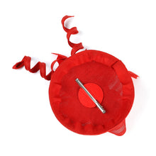 2025 Women Fascinator Hat Folding accessories Headband Bridal Hair Clip Accessories Kentucky Derby Cocktail Party Festival Hat