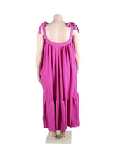 Wmstar Plus Size Dresses for Women New In Summer Clothes Slip Bow Big Hem Solid Elegant Maxi Dress Wholesale Dropshipping 2023