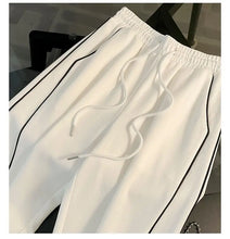 Sports Suit for Women, Autumn Fashion, Casual, Age Reducing, Western-style Zipper Sweatshirt, Wide Leg Pants Two-piece Set pants