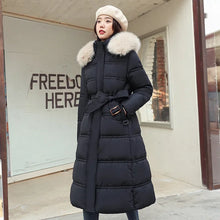 Women's Winter New Cotton-padded Jacket Long Over-the-knee Coat