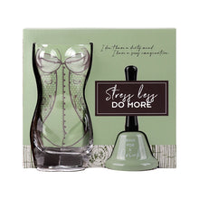 BespritGift Creative Glass Beer Mug 400ml Hand Bell Novelty Gift Set Humor Relax Design for Men & Beer Lovers Unique Drinkware