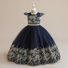Flower Girl Dress Princess Elegant Children Party Long First Communion Kids Clothes For Teen Children Wedding Birthday Vestidos