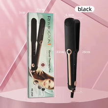 Professional Hair Straightener Ceramic Flat Iron Wide Plate Adjustable Temperature Hairstyler