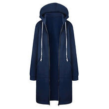 Women's fashionable Thick Hooded Parkas Loose Jackets