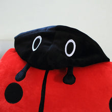 Giant Creative Beetle Plush Pillow Huge Size Ladybug Clothes Cosplay Insect Shell Toys Stuffed Soft Big Cushion Kids Xmas Gifts