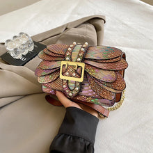 2024 New Handmade Rivet Butterfly Wing Crossbody Bag Women Designer Handbag And Purse Small Square Bag 8 Color Pu Leather Bags