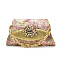 Italian Shoes and Bags Matching Set Decorated with Rhinestone Nigerian Heel Party for Women African Wedding Shoes with Bag