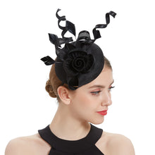 2025 Women Fascinator Hat Folding accessories Headband Bridal Hair Clip Accessories Kentucky Derby Cocktail Party Festival Hat
