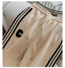 Spring and Autumn Leisure Fashion Sports Set New High end Western Style Coat Wide Leg Pants Two piece Set pant sets women pants