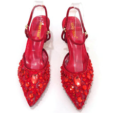 Italian Design Three-Dimensional Women's Bags And Ladies Heel Shoes