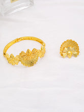 Dubai Fashion 24k Gold Plated Necklace Earrings Ring Bracelet Jewelry Sets for Women Wedding African Indian Jewellery