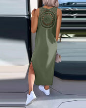 Sexy Backless Sleeveless Solid Midi Dress Women 2024 Summer Casual White Lace Long Dresses For Women Robe Femme