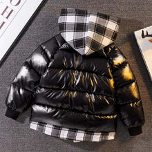 Children's Padded Jacket New Boys Down Padded Jacket Kids Winter Hooded Jacket Teenage Boys Thick Coat