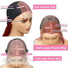 Ginger Orange Deep Wave Frontal Wig Transparent 13x6 Hd Front Human Hair Wigs Curly Hair 13x4 Lace Frontal Wig Colored