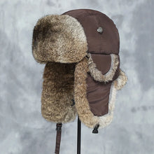 Unisex Soft Outdoor Windproof Super Warm Faux Fur Bomber Hats