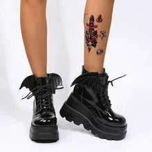 Women's Punk High Boots Gothic Style