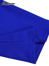 Mlaiscsr Office Lady Two Pieces Set Elegant Long Sleeves Tops and Wide Leg Straight Leg Pants Women Work Wear Business Suit 2025