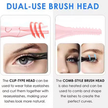 Electric Heated Eyelash Curler Natural Lasting Quick Heating Professional Temperature Curling Electric Clip Lash Heated Eye G2C1