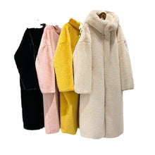 Women's Faux Fur Maxi Thick Autumn Luxury Winter Coat