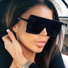 2022 Square Women Sun Glasses Female Eyewear Eyeglasses Plastic Frame UV400 Shade Fashion Driving New Oversized Sunglasses