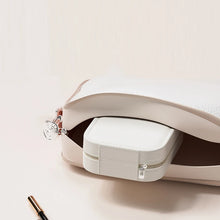 Makeup Storage Box With Led Light Mirror Portable Travel Cosmetic Case Touch Light Makeup Brushes Beauty Tools Storage Organizer