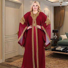 Two Piece Set Dress African Dresses for Women 2023 Traditional Gold Embroidery Clothing Islam Kaftan Abaya Musulman Robe Femme