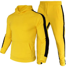 Men's Two Piece Color Block Tracksuit