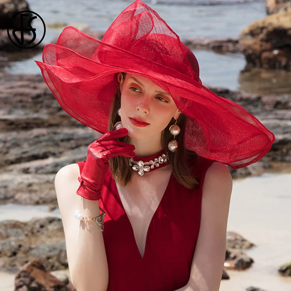 Elegant Women's Fascinators For Wedding Outdoor Events And Church