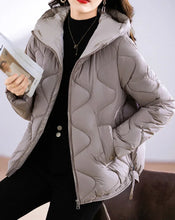 Winter Women Outerwear Hooded Cotton Parkas