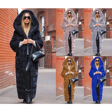 Women's Hooded Sweed Thick Long Sleeve Urban Winter Coat
