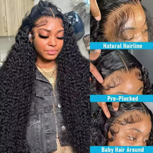 Wear And Go Best Water Wave 13x4 HD Lace Frontal Wig Wet Glueless Deep Water Cheap Wigs On Clearance Sale Human Hair 180% Wig