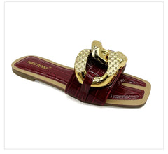 High Quality PU Purses And Sandals Sets Flat Shoes And Bag Set Matching Handbags For Women Slippers Flip Flops Women Shoes