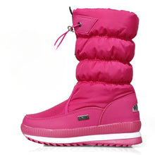 Winter women's Warm Plush Mid-calf Waterproof Snow Boot