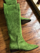 Fashion Knee Length Women's Frosted Leather Long Boots