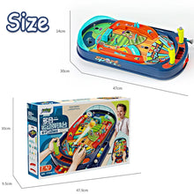 Children Pinball Machine Toy Marble Table Battle Catapult Marble Game Hand Eye Coordination Parent Child Interaction Toy for Kid