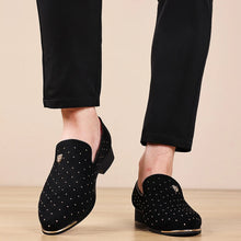 Luxury Men Dress Shoes Suede Men Casual Shoes Elegant Comfortable Loafers Designer Business Leather Shoes for Men Zapatos Hombre