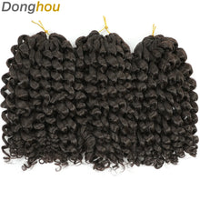 Ombre Jumpy Red Ginger Wand Curls Crochet Hair 1B 27 30 350 613 Purple Grey Colors jamaican twist braiding Hair 20 Strands/Pack