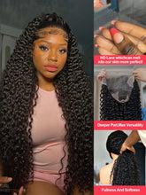 100% Human Hair 13x4 And 13x6 Deep Wave HD Lace Lace Frontal Wigs