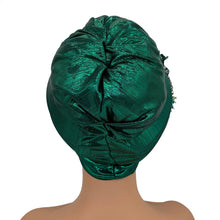 2024 New African Women's Turban Cap Nigeria Auto Gele Headtie Already Made Wedding Geles Female Head Wraps with Diamond Flower