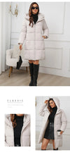 Women's Long Winter Parkas Thick Down Cotton Coat