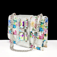 QSGFC Italian Sandals and Bags Matching Set 2024 Women Heel Party for Rose Gold Colour Wedding Bigger Size Thick Heel Shoes