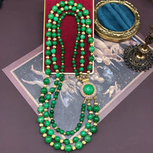 Natural grandmother green strawberry crystal beads rhinestone necklace earrings bracelet luxury exquisite women wedding jewelry