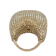 Women's Crystal Diamonds Chain Evening Clutch Bag