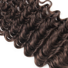 Brown 100% Human Hair Bulk for Braiding 16-24 inch Remy Hair Jerry Curly Boho Braids Hair Bulk Extension Bobbi Hair