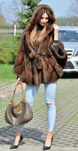 New Elegant Quality Faux Fur Hooded Women's Coat For Winter