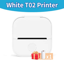 Phomemo T02 Portable Mini Thermal Printer Wirelessly BT 203dpi Photo Label Memo List Printing With USB Cable Imprimante Portable