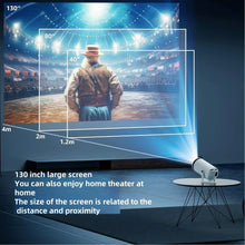 New 2024 4K Android 11 Dual Wifi6 200 ANSI Allwinner H713 BT5.0 1080P 1280*720P Home Cinema Outdoor portable Projetor